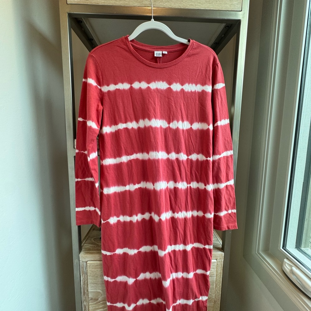 Gap Tie Dye T Shirt Dress sm